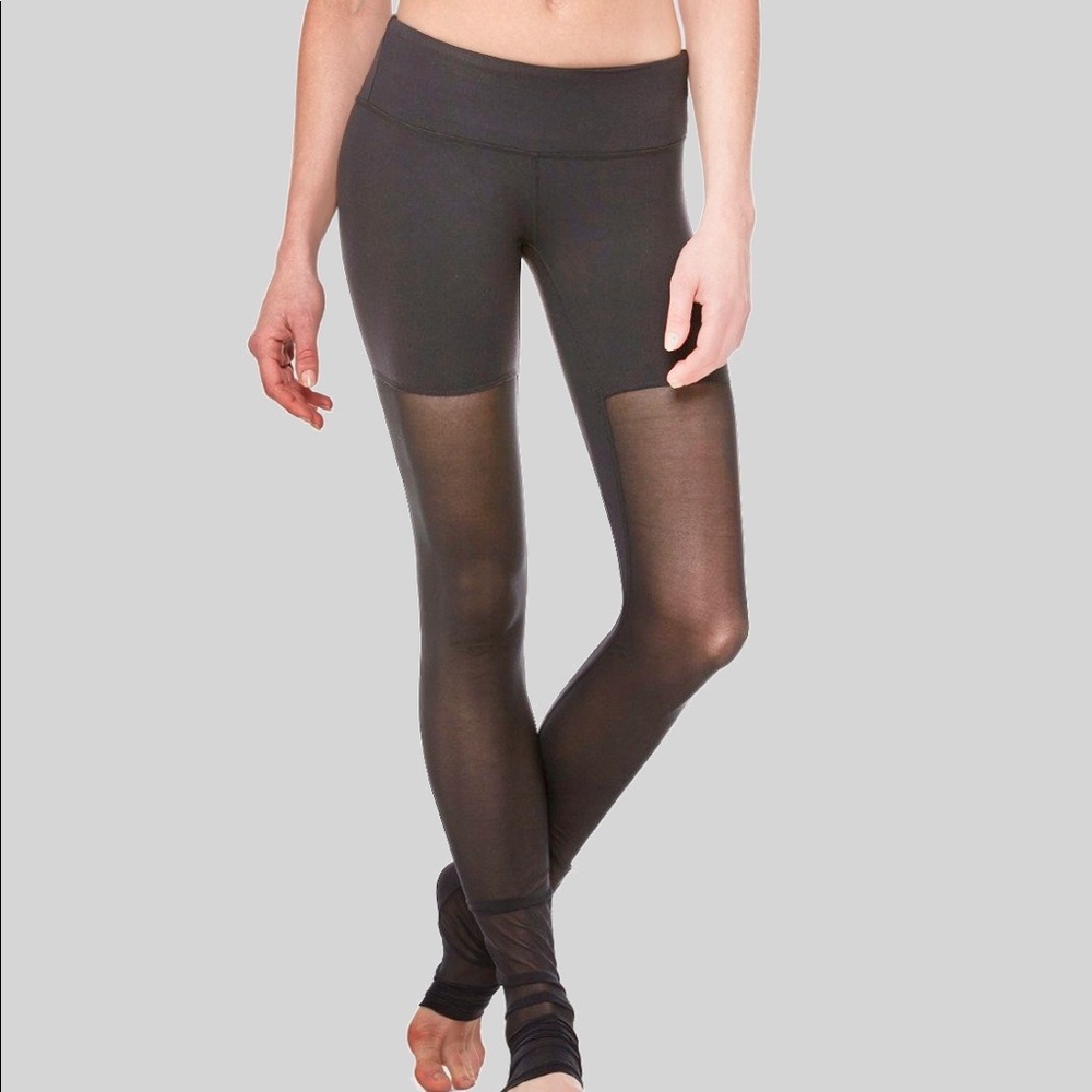Alo Mesh Goddess Legging Black small